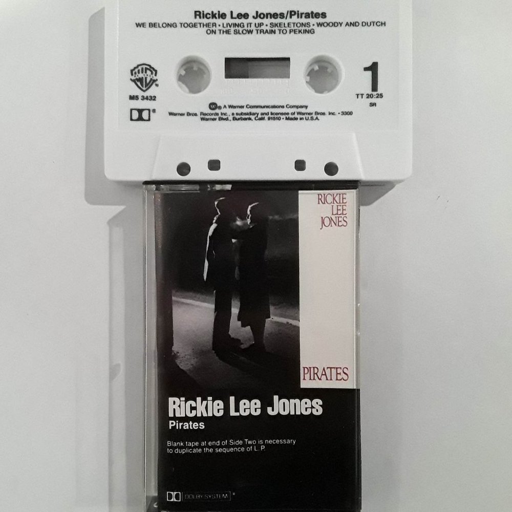 RICKIE LEE JONES - PIRATES - 1981 CASSETTE - TESTED